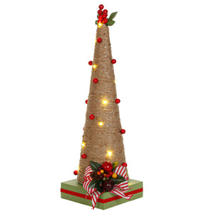 Arbol De Navidad De Yute