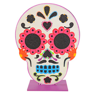 Calavera Calada Con Flores