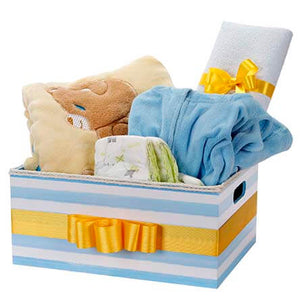 Kit De Baño Baby Shower Azul