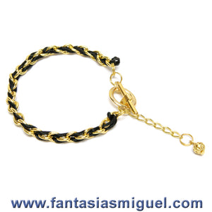 Pulsera Sencilla  Con Cola De Rata
