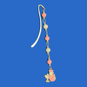 Separador De Libros Con Cigüeña