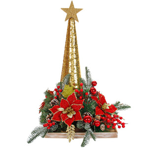 Arreglo Arbol De Navidad Oro