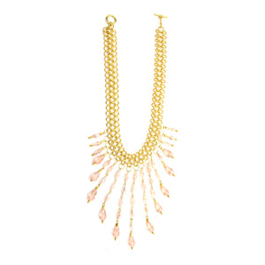 Collar Rosa-Oro