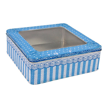 Caja Cuadrada Azul