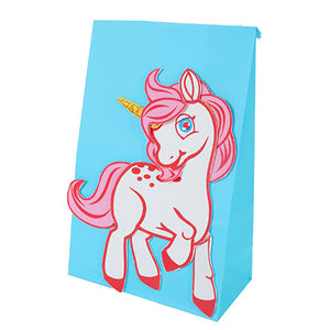 Bolsa Azul Unicornio