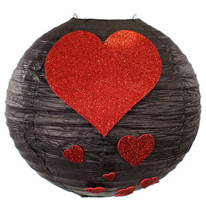 Pantalla Negra Con Corazones
