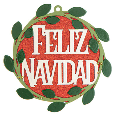 Fantasías Miguel Clave:TS13 Esfera Feliz Navidad Tradicional