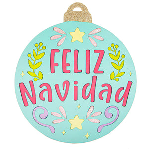 Esfera Feliz Navidad Infantil