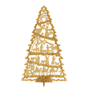 Pino Nacimiento Oro Navideño