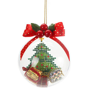 Esfera Transparente Árbol Navidad