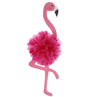 Pajitas Papel Flamingo 100 Unidades