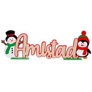 Adorno Letrero Amistad