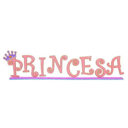 Letrero Princesa