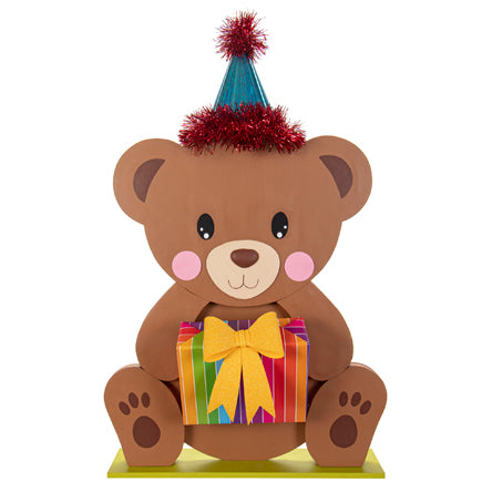 Osito Con Gorro Cumpleaños