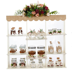 Botanero Baby Shower Cafe-Rustico
