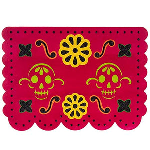 Banderín Con 2 Calaveras