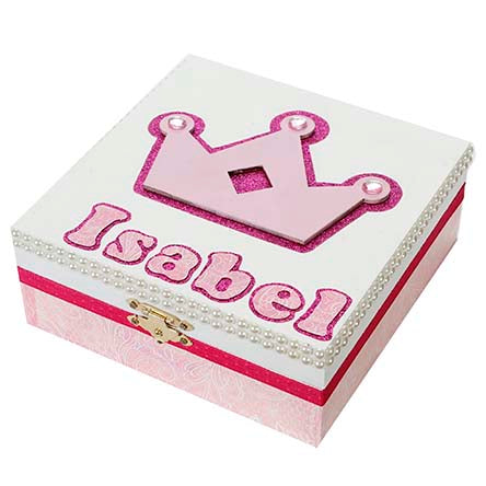 Caja Con Corona De Princesa