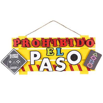 Fantasías Miguel Clave:ZM156 Letrero Prohibido El Paso
