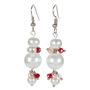 Aretes De Perlas Y Rondeles