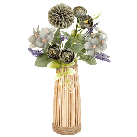 Adorno Florero Con Palitos